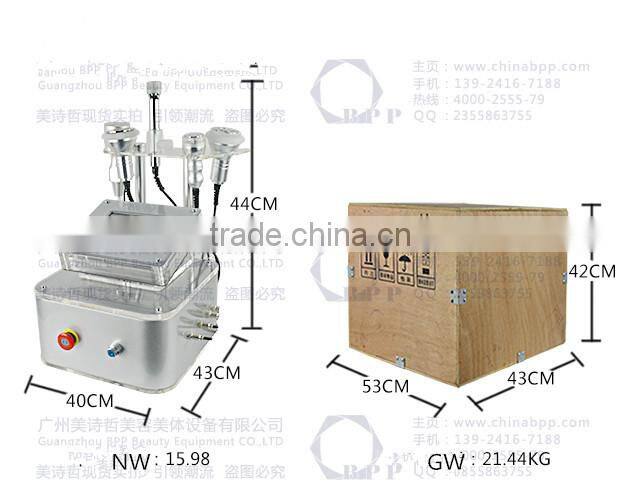 Guangzhou beauty equipment portable cavitation machine