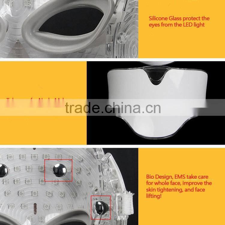 4D LED Phototherapy Whitening Facial Mask LED Skin Rejuvenation Mask