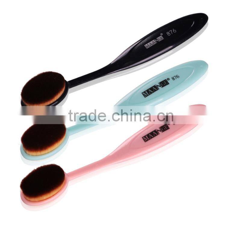 Hot sale toothbrush cosmetic make up brush foundation brush for makeup
