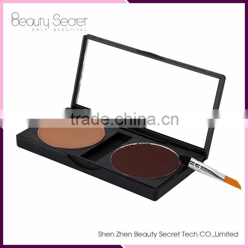 2 color Eyebrow Palette with Eyebrow Pencil