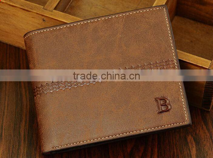 Very Cool Men's Leather Bifold Credit Card Holder Clutch Wallet Slim Purse Handbag
