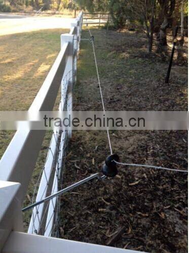 Long Thread Offset Insulators for Electric Fence Hot Wire or Tape