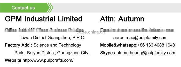 Hot Sale Molded Pulp Paper Eco-Friendly Recycled Packaging For Wine