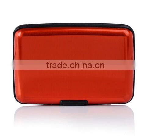 Custom color aluminium credit card aluma wallet