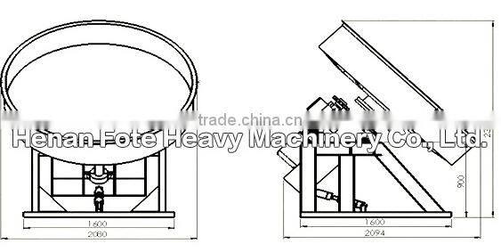 Good quality disc grain making machine