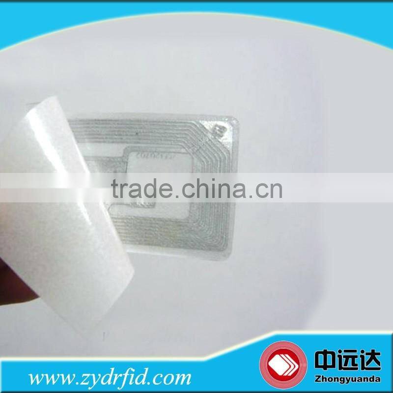 ISO15693 I-code sli-x rfid sticker tag label