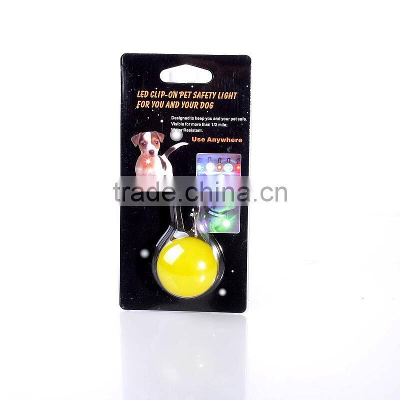 2015 new year led flash dog tag