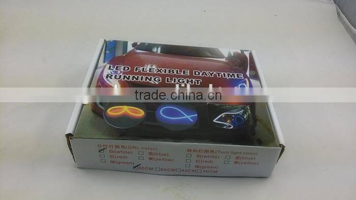 2pc LED FLEXIBLE DAYTIME RUNNING LIGHT STRIPS DRL 60cm