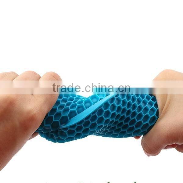 Popular Kitchen Table Accessories Heat Resistant Honeycomb Silicone Pot Holder, Silicone Coaster