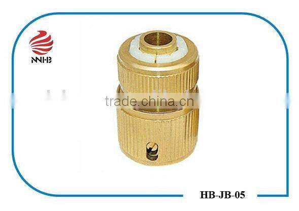 1/2'' BRASS WATERSTOP HOSE CONNECTOR/GAEDEN HOSE CONNECTOR/GARDEN TOOL