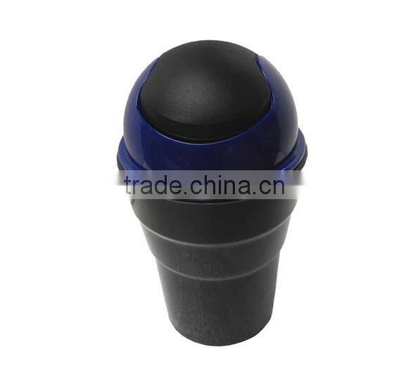 Portable ashtray mini trash can for automobile plastic wastebin for promotion