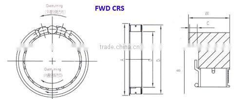 FWD CRB CRS Freewheel Bearing Motorcycle Starter Clutch with Sprags