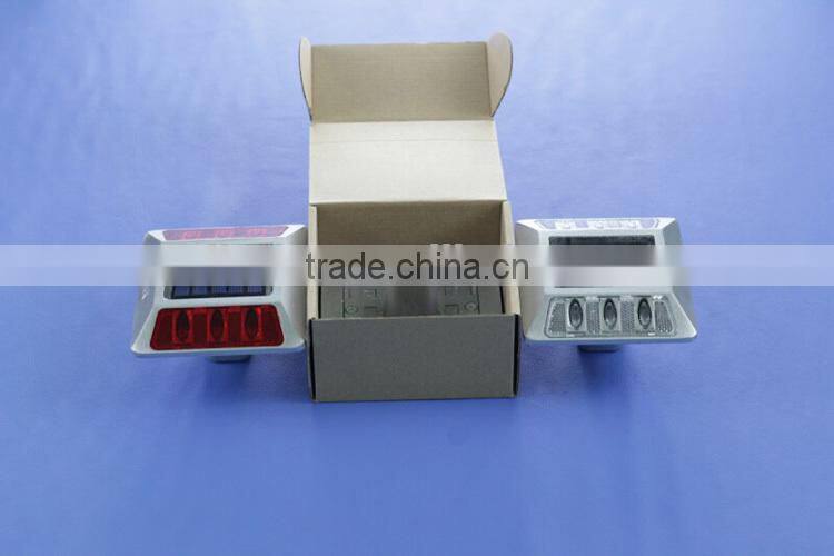 Metal Cat Eye Aluminum Solar Road Stud With Anchor