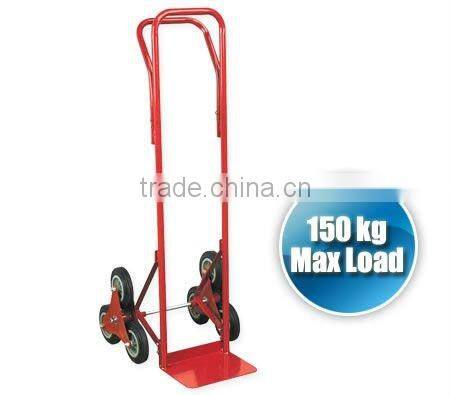 Three-wheel climbing hand trolley