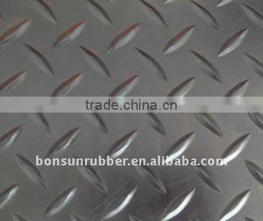 3mm thick anti-slip stud flooring rubber mats