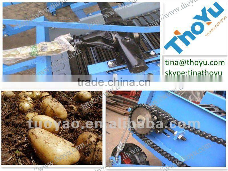 Thoyu hot sale large and small 4U series potatoes harvester on promotion +86-15937167907