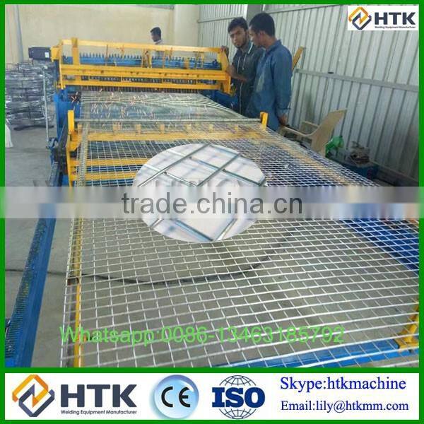 Water cooling Welded wire mesh fence panel machine in 6 gauge