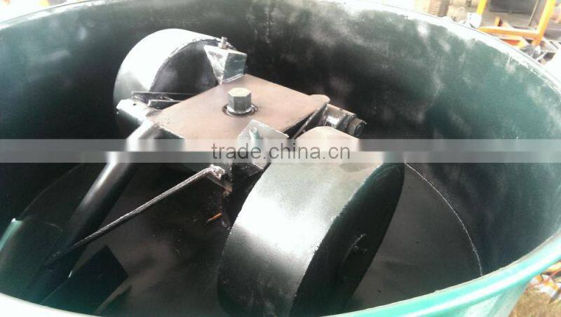 Double Roller Charcoal Crusher Mixer Machine