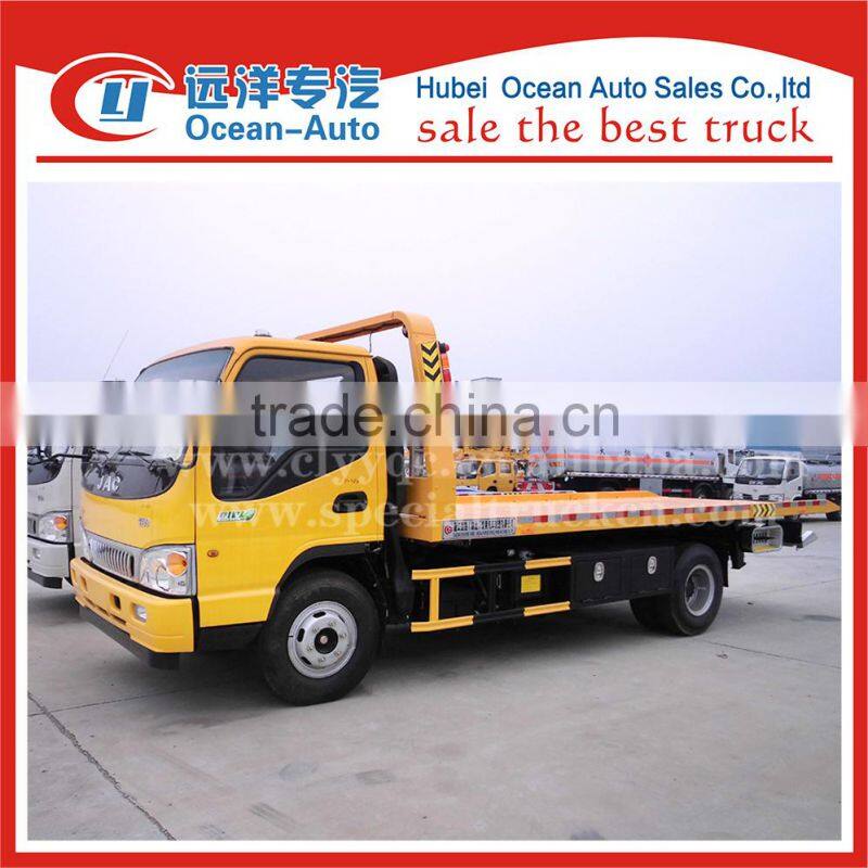 JAC Euro 4 tow truck 3ton lift weight road wrecker tow trucks