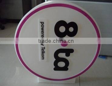 HDPE Sign Board Led light ,lampshade,OEM Blow Molding Plastic Advertisement Board