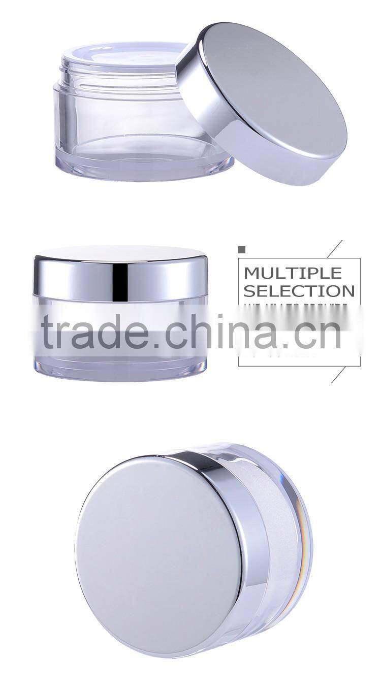 Functional plastic cosmetic jar SR-2387