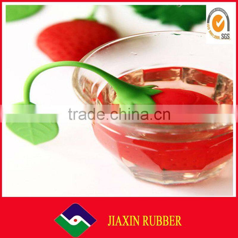 FDA Food Grade Material Fruit Shape Silicone Tea Infuser