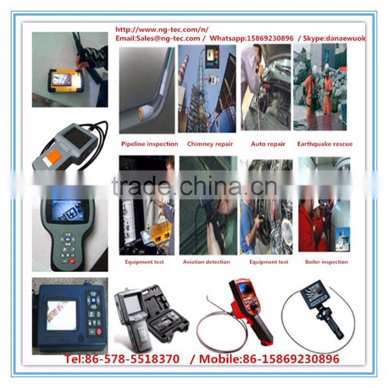 HD 4mm industrial endoscope videoscope with 3Mtrs cable for aircraft turbines inspection