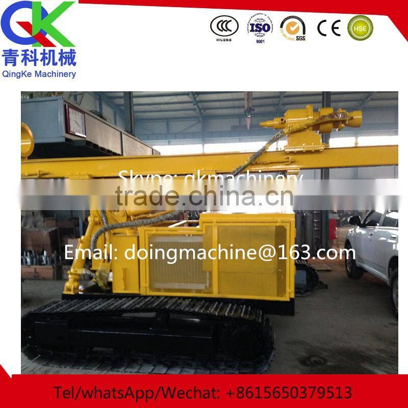 QK crawler hydraulic rotary drilling rig portable drilling rig