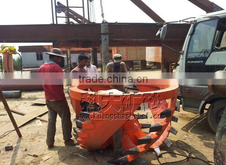 cutter head of cutter suciton dredger