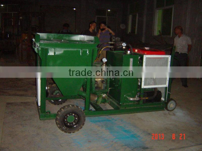 2016 customized GDS1500G with GX390 gasoline engine small shotcrete pump