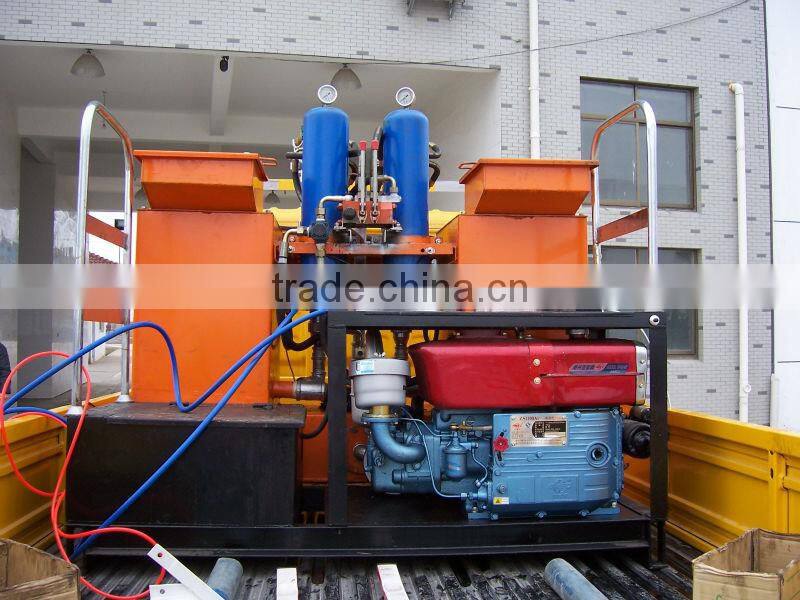 GD18L-2 Double cylinder cold paint truck-mounted road sign making machine