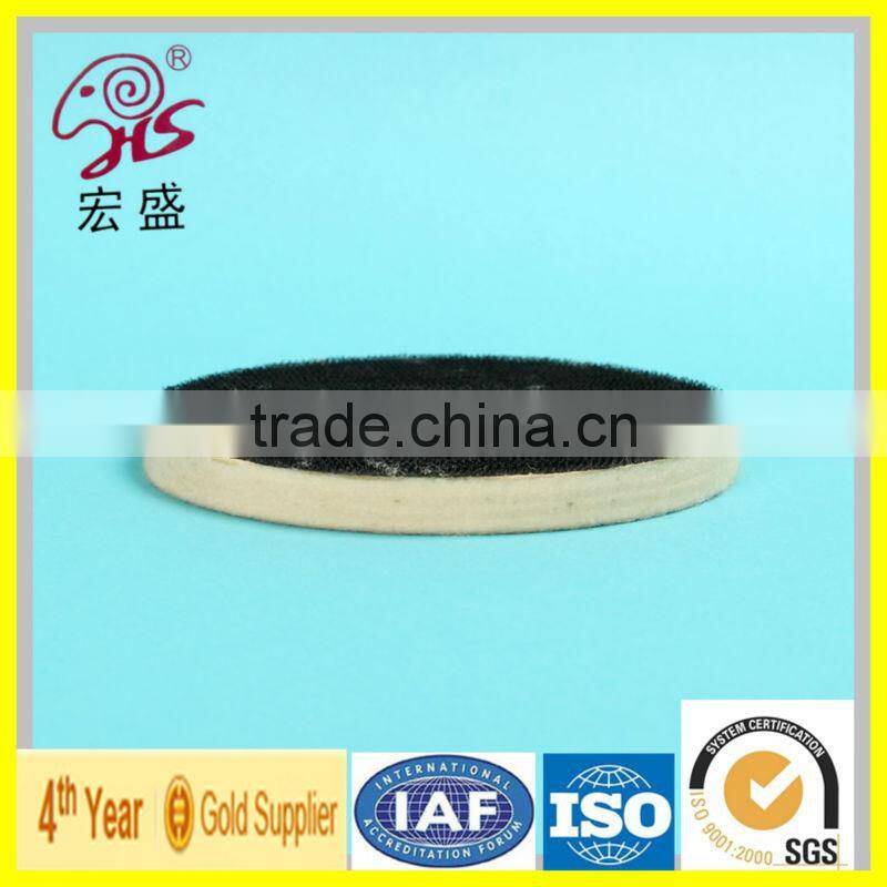 soft pad and 100% wool material