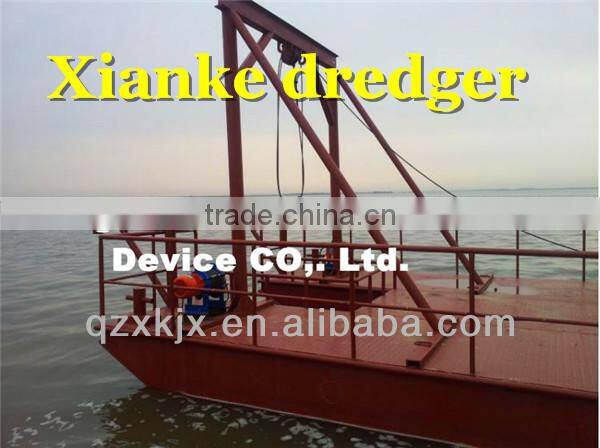 Low price bucket chain gold mining dredger in China