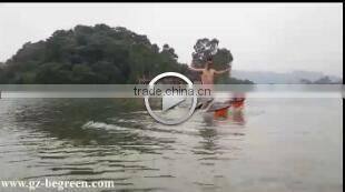 plastic crystal clear bottom boat polycarbonate dinghy transparent kayak