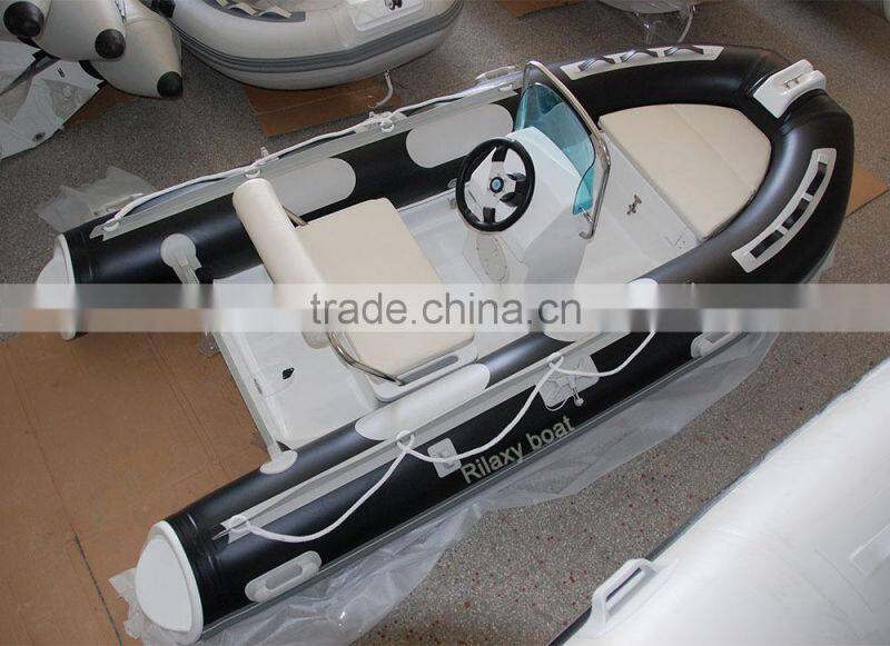Rilaxy 3.5m 12ft small fishing rigid inflatable boat