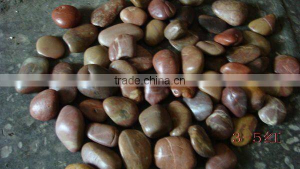 Black Polished River Pebbles Stone