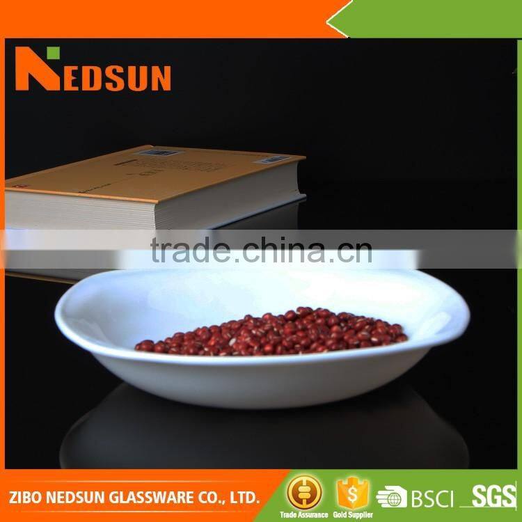 Hot sales opal glass plate