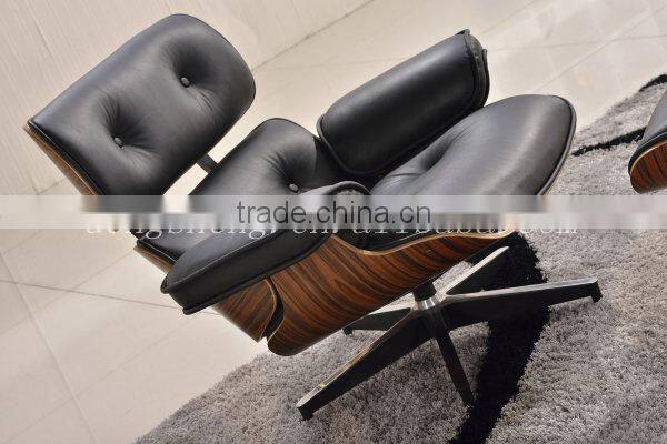 Leisure chair replica living room furniture leather lounge chair emes chair