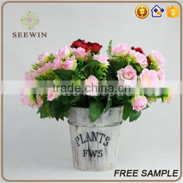 pink rose artificial flowers decoration