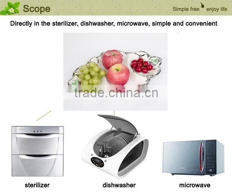 Stock Fashion Golden Ceramic Decorative Cheap Big Ceramic Plate