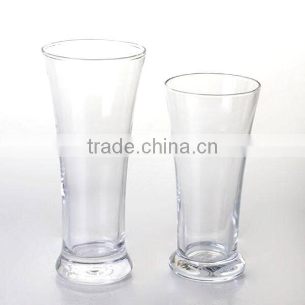 Mintao KB7948 FDA,SGS, Football shaped handed pilsner beer glass