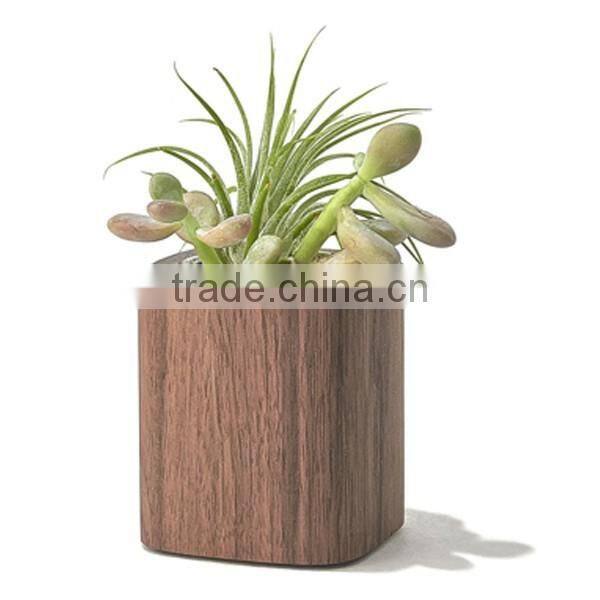 small wooden flower pot wooden wooden flower box