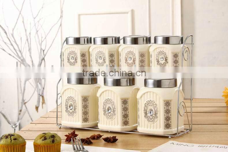 Ceramic Jar,Ceramic seal tank ,Ceramic Sugar Tea Canister