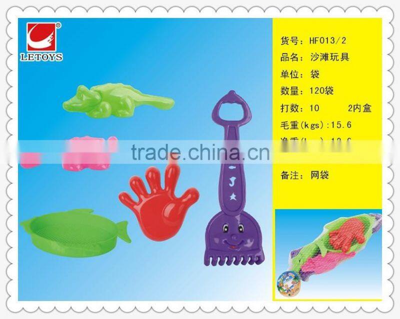 eco plastic 5PCS summer beach toys play set for children at good price