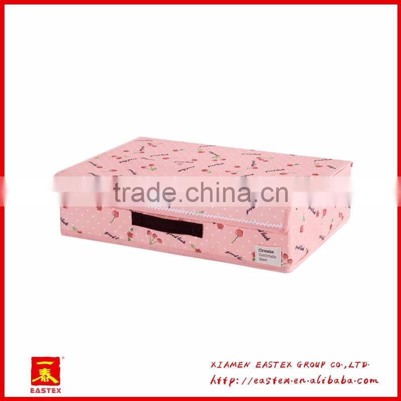 High quality peach skin 18 grid socks/bra/briefs storage Box