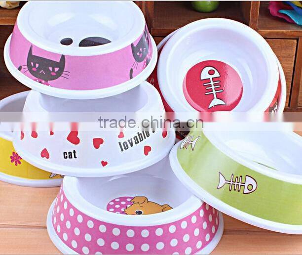 NEW DESIGN Plastic Pet Bowl/ Cat Bowl/ Cat Food Bowl