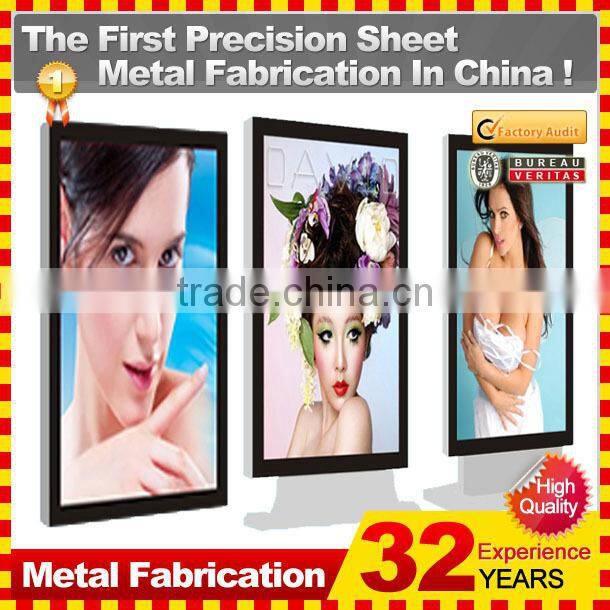 Advertising aluminum display led lightbox with 32 years in foshan