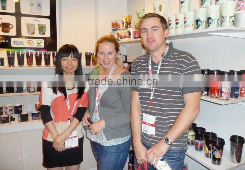 drinking water 280ml PS for kids personalized plastic mugs