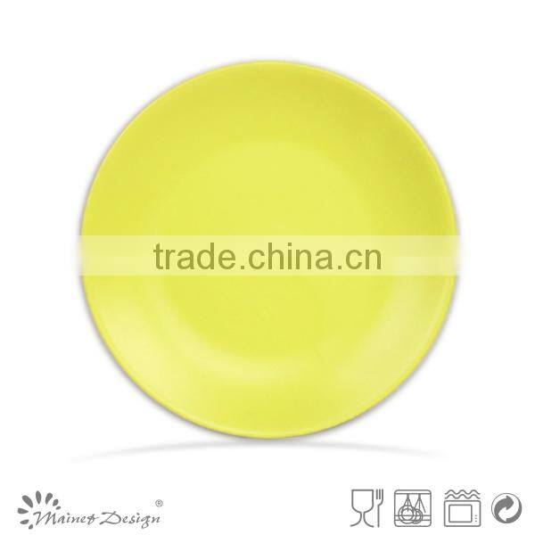 purple color glaze bulk ceramic plate and dish