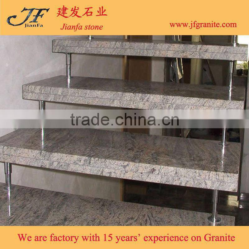 Beautiful Indian Juparana Granite Stairs For Cheapest Price